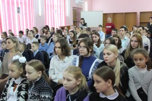 Астраханские патриоты на Уроке памяти в СОШ № 53